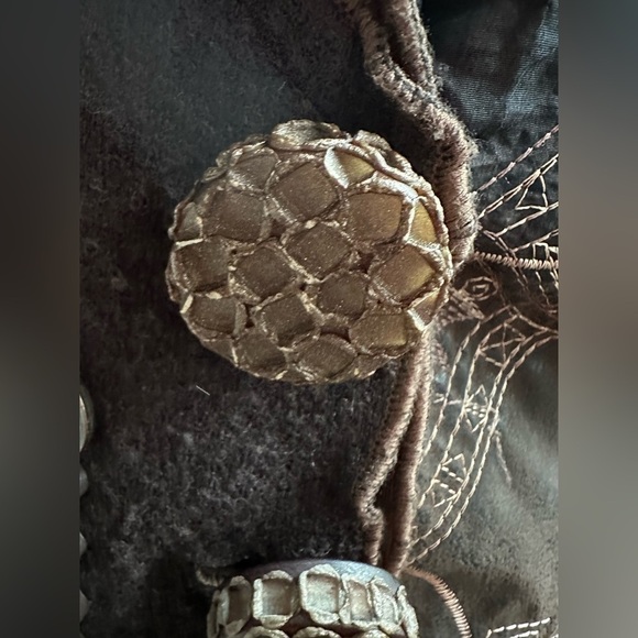Custom made, Carrie Me Couture, Coat, Intricate Designs Throughout, Size S - Picture 7 of 12